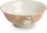 Kauss Shiba 19x7cm, roosa, keraamiline