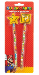 Kustutuskummiga pliiatsid Super Mario 2 tk.