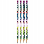 4x Rainbow High Hb kolmnurksed pliiatsid kooli jaoks