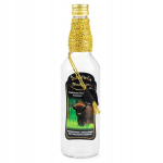 Dekoratiivne pudel "żubr&oacute;wka" 500ml korgiga