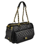 Kandekott Gigi must 40x22x28 cm