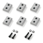 Varuterad elektroarmatuuri k&auml;&auml;radele, 6 tk, 36x28x15 mm