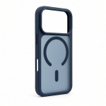 Evelatus Apple iPhone 18 Pro Max Silver-Shield Skin Feel 2-in-1 MagSafe Case Navy Blue