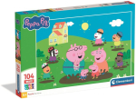 Pusle p&otilde;rsakestega Clementoni Peppa Pig 25017, 104 tk.