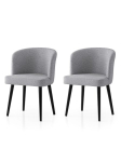 2-osaline s&ouml;&ouml;gitoolide komplekt Soft - 4115, must/hall, Tool, pehme - 4115 V2, 57x81x57 cm, p&ouml;&ouml;k