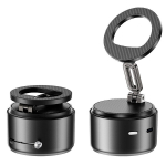 Telefonihoidja Vaakum-imemisega autotelefoni hoidik Bluetooth-k&otilde;lariga, standardne, must, magnetiline, BT5.3, TWS