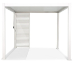 Rulood paviljonile Pergola Premium White, 123.5 cm