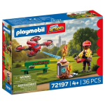 PLAYMOBIL 72197 Tulet&otilde;rje droon &bdquo;Fire City Action&ldquo;, 4+