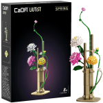 CaDA ehitusklotsid &bdquo;Lilled&rdquo; &ndash; lillekomplekt &bdquo;Floral Art Spring Whispers&rdquo;, 53 cm, C59023W, 637 osa, uniwersalny