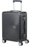 American Tourister Soundbox ALU k&auml;sipagasi kohver, 55 cm, Brushed Anthracite
