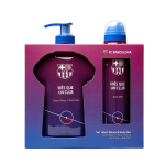 FC Barcelona meeste kehahoolduskomplekt: vedelseep, 400 ml + kehasprei, 180 ml