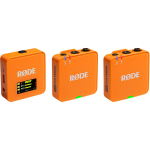 Rode juhtmevaba mikrofon Wireless GO 3, oranž
