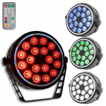 Reflektor Led Par Light4me Ring Par 18 Rgbw Dmx klubidele, Dj