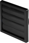 Awenta T79cz klappidega tuulutusgrill, must, 150mm