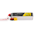 TATTU LIPO AKU 3S 550MAH 95C 11.4V DROONIDEL XT30 PISTIK&Uuml;HENDAJAGA