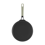 Ambition pannkoogipann Qualum Basic kattega Mossa, 26 cm, must/roheline