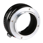 Adapter - K&F Concept II Nikon F to Sony E-mount objektiivi adapter, Juodas