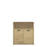 Kummut Mebelbos Denzel 2d1s, 86x36,5x90,3 cm, pruun