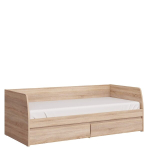Voodi Mebelbos Norton 90, 206,4x94,4x71 cm, pruun