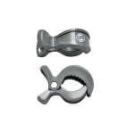 Multifunktsionaalsed klambrid jalutusk&auml;rule Lodger Clip Swaddler, Carbon, 2 tk