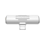 Adapter Borofone BV6 alates Lightning kuni 2X Lightning, valge