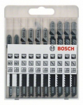 Tikksaeterade komplekt Bosch 2607010629; 10 tk