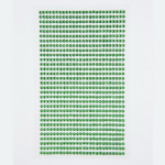 Iseliimuvad kristallid 3mm 806tk, roheline