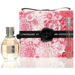 Komplekt Viktor & Rolf Flowerbomb naistele: parf&uuml;&uuml;mvesi EDP, 50 ml + 10 ml