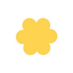 Dekoratiivne augustaja, Lill, 25 mm