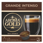Kohvikapslid Aroma Gold Grande Intenso, 128g