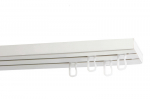 Kardinasiin lakke, kaherealine PVC siin koos konksudega, 250 cm