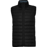 Kapuutsiga vest meestele, must, S