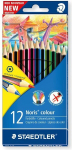 Staedtler Noris Color Wopex pliiatsiv&auml;rvid, 12 tk.