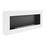 biokamin seinale Bioheat BOX 900x400 White