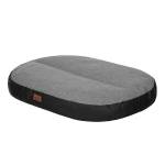 Hobbydog madrats Oval Dark Grey Ekolen XXL, 130x100 cm