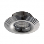 Sisseehitatud valgusti Azzardo Luciano Round Chrome