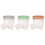 &Uuml;mmargune s&auml;ilituspurk lusikaga, 1l