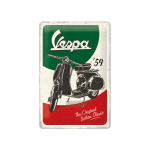 Metallplaat 20 x 30 cm, Vespa The Original Italian Classic