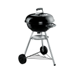 Kaane Ja Ratastega S&ouml;egrill Weber Compact, must