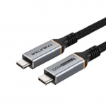 Premium kaabel USB4, USB-C - USB-C, 40Gbps, 100W, 20V/ 5A, 8K/ 60HZ, 1m
