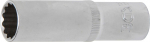 Pistikupesa, 12-punktiline, s&uuml;gav | 12,5 mm (1/2 ") ajam | 16 mm BGS Technic-10683