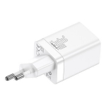 Baseus Super Si Pro Quick Charger USB + USB-C 30W (white)