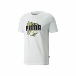 L&uuml;hikeste varrukatega T-s&auml;rk, meeste Puma 848576-02 Valge S6442999, XL