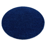 Vaip SOFFI ratas shaggy 5cm tumesinine