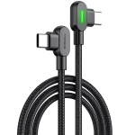 Mcdodo nurgeline Usb-c kaabel 2m, Led, 60w kiirlaadimine