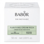 Rikastatud antibakteriaalne n&auml;okreem Babor Skinovage Purifying Cream Rich rasusele nahale, 50 ml