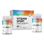 Toidulisand, OstroVit Vit&Min Sport, 2x60 kapslit