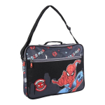 Kooli ranits Spiderman Must (29 x 6 x 38 cm)