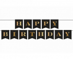 Kaunistusriba "Happy Birthday", 250 x 13 cm (PF-GBGP) 9645