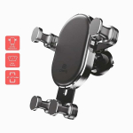 Telefonihoidja Crong Gravity Auto Lock autokinnitus 4,7&ndash;6,5 tolli (must)
